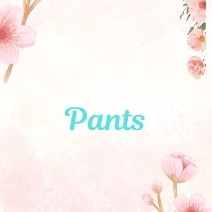 Floral Print Pants